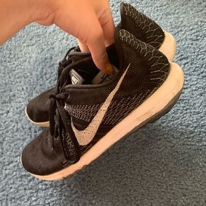 Black Nike sneakers